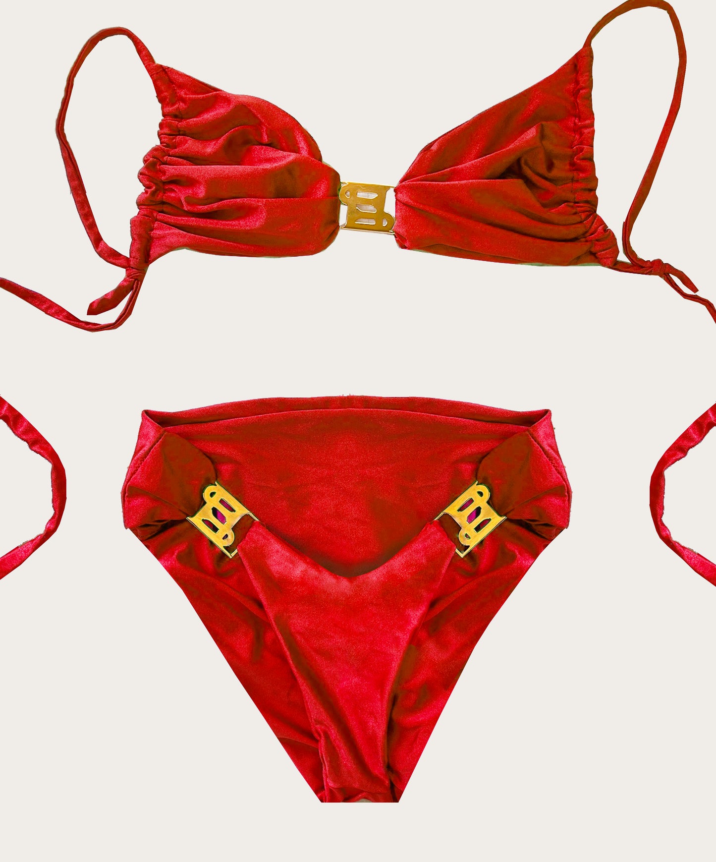 Sicily Set Strawberry Red