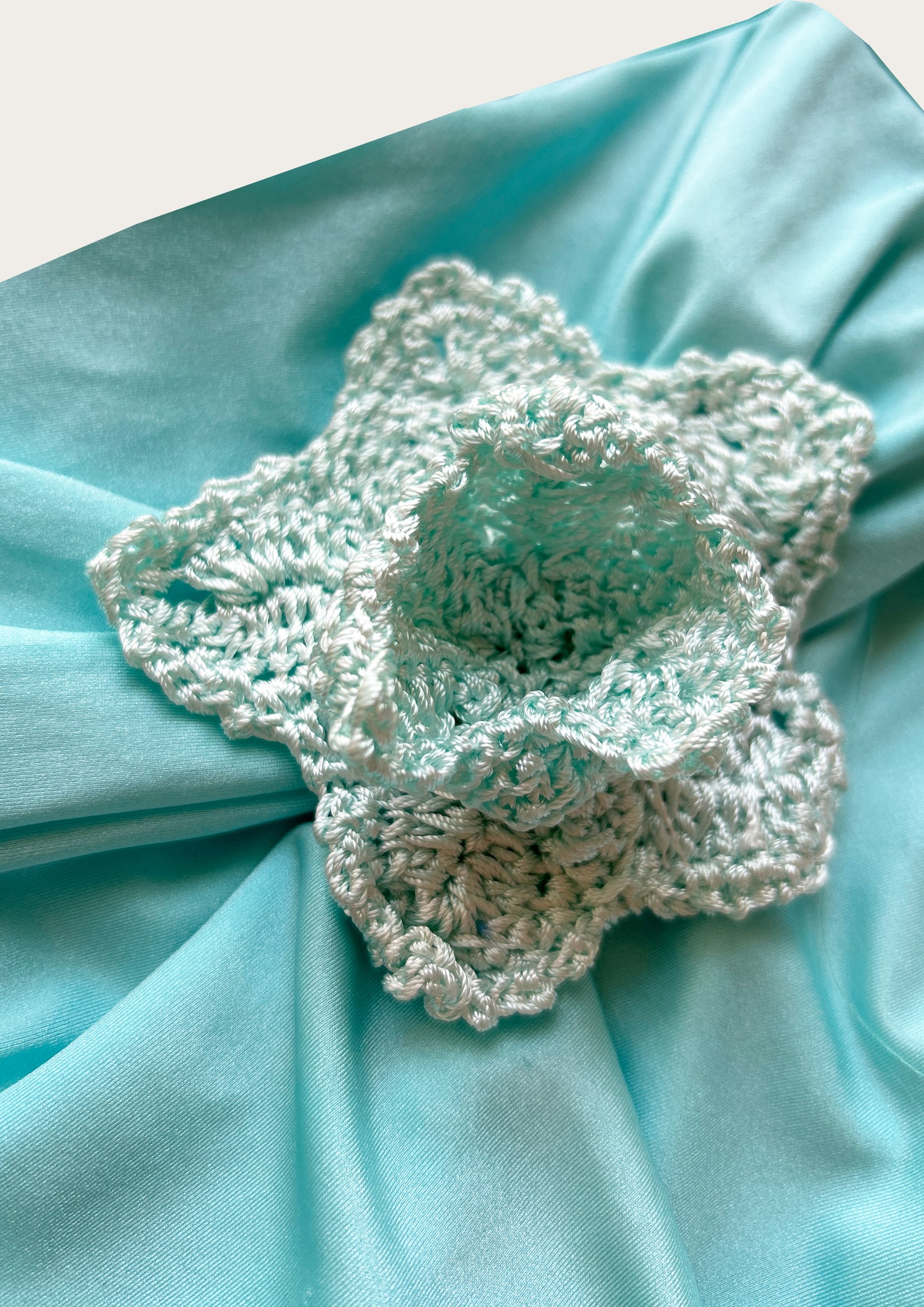 HOPELESS ROMANTIC CROCHET set Aquamarine