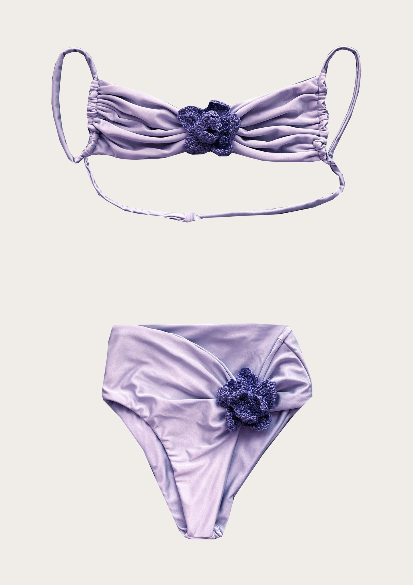 HOPELESS ROMANTIC CROCHET set Lavender