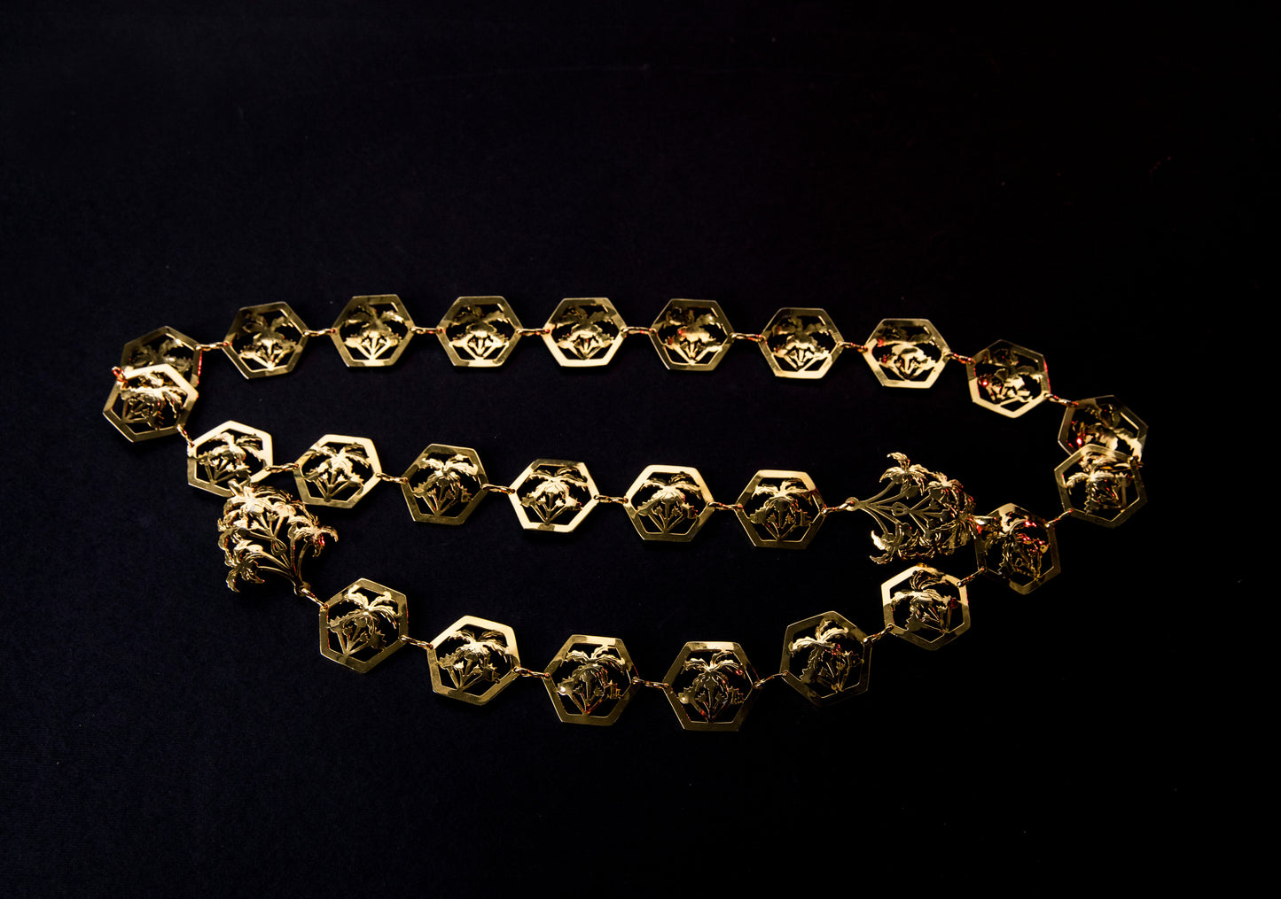 Oasis Chain Belt Gold