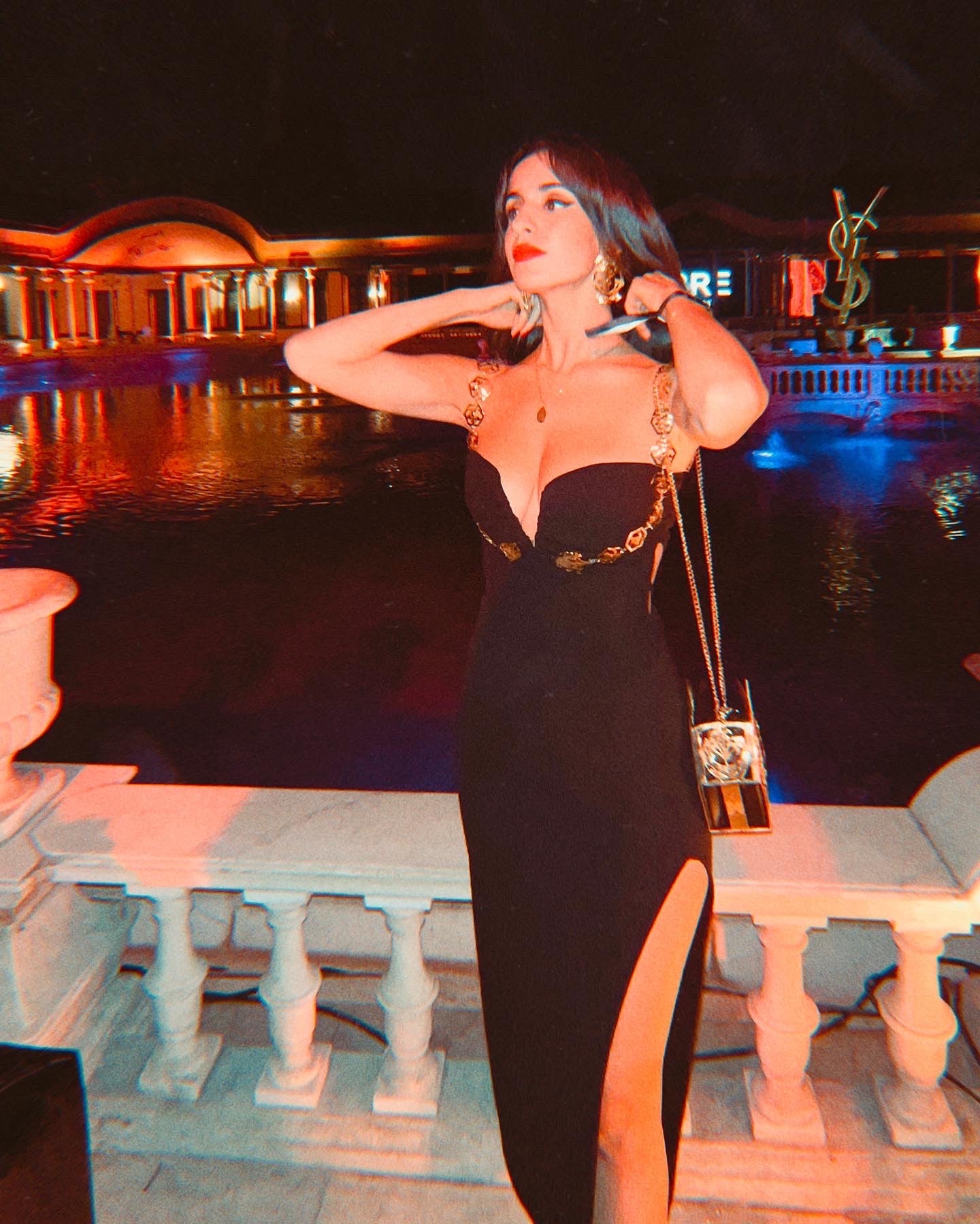 VENUS Midi Kohl Dress
