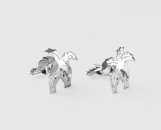 PALMA ETERNA CUFFLINKS - SILVER