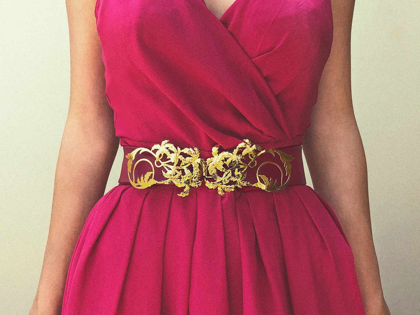 Petunia JASMINE Belt Gold