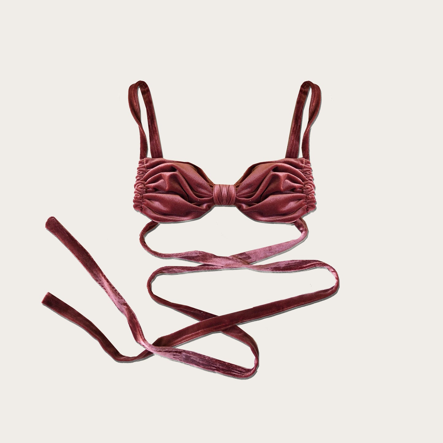 CAPRI Top Velvet Peach