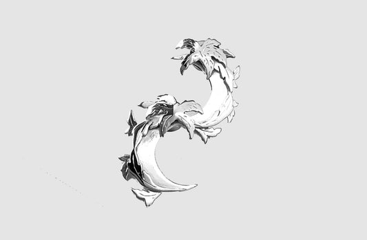 SELENA EARRINGS Silver