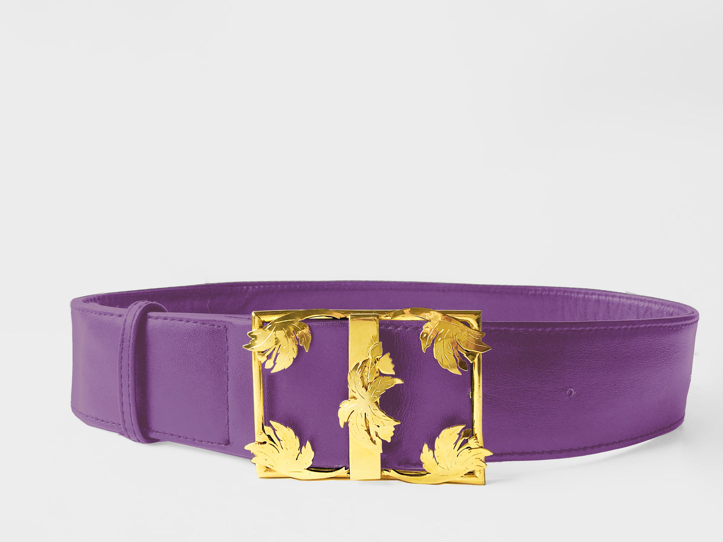 AMETHYST AUDREY BELT GOLD