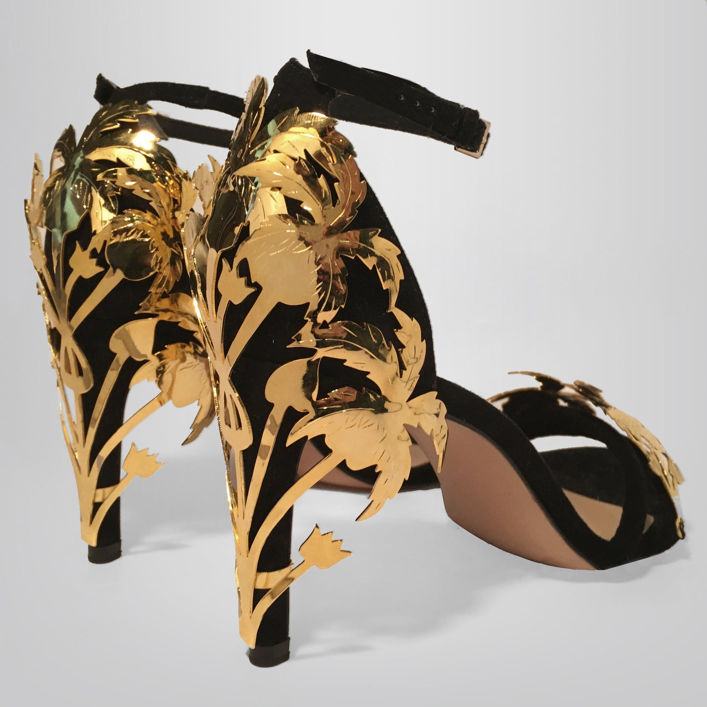 Palma Heels - Gold