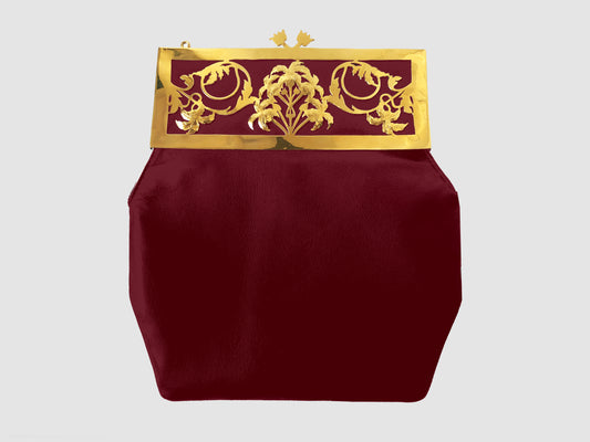 Petunia Deco Palm Purse Gold