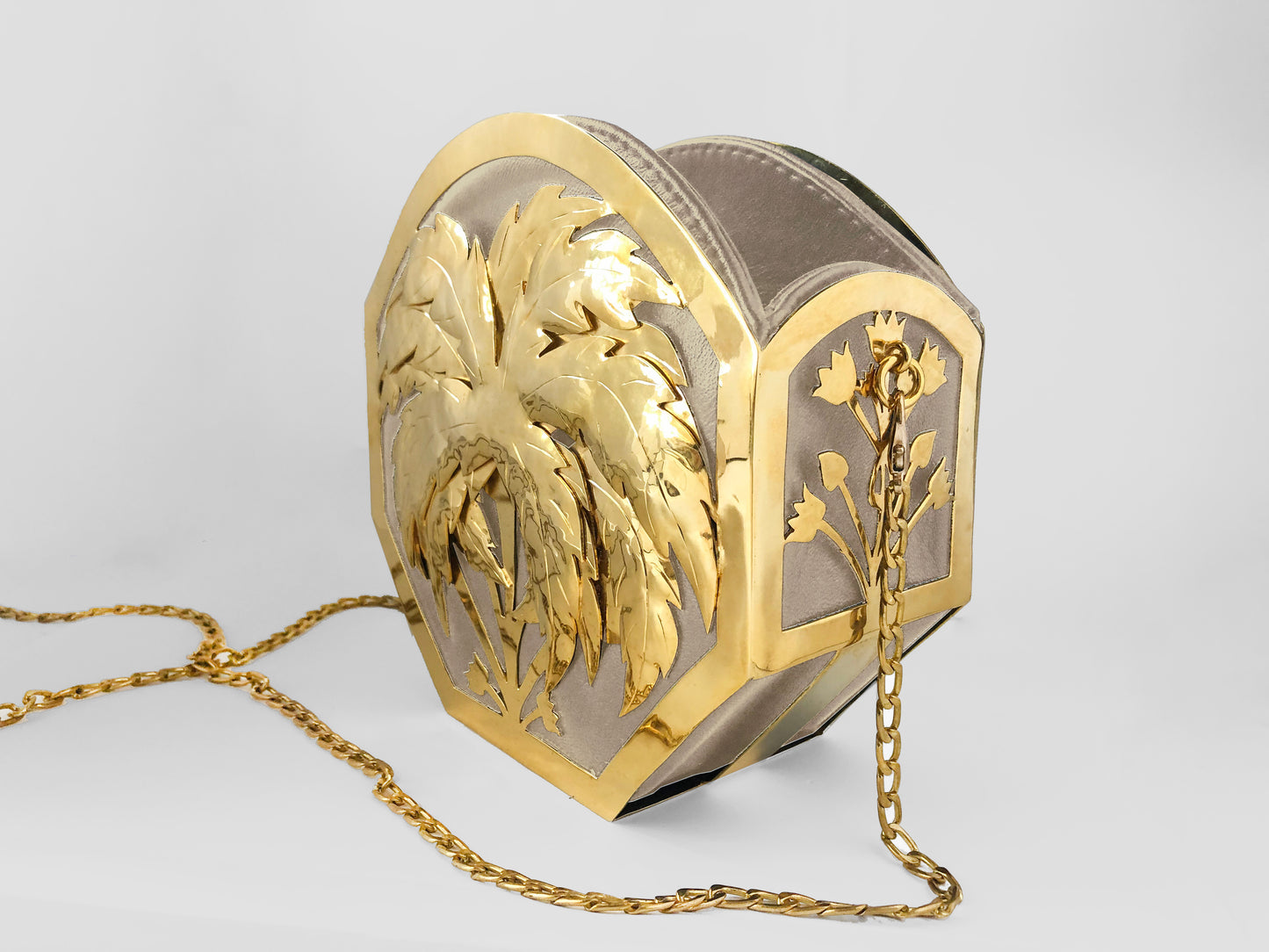 NALA bag Gold SADAF