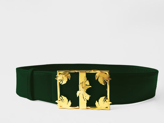 EMERALD AUDREY BELT GOLD