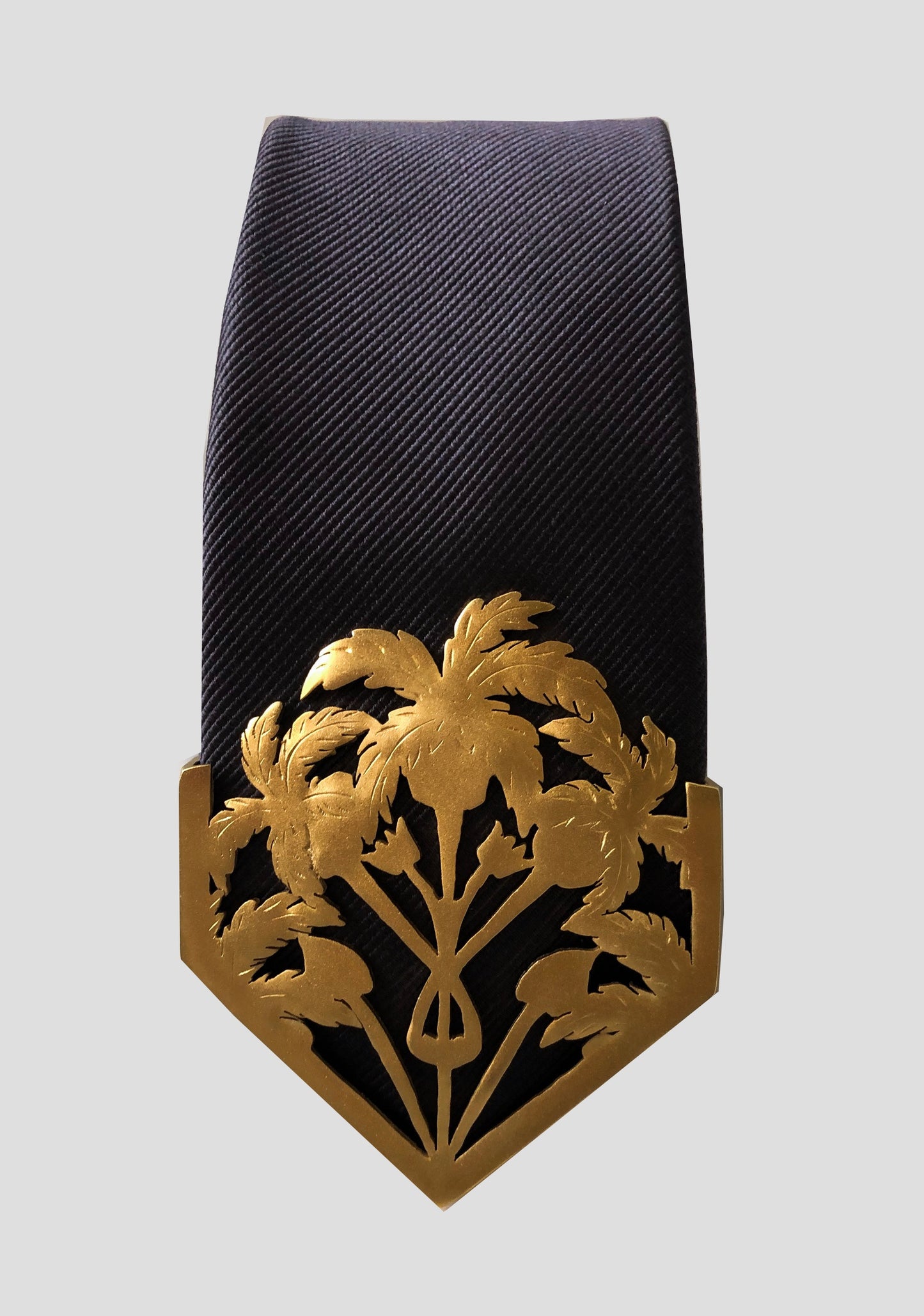Oasis Textured Tie - Gold