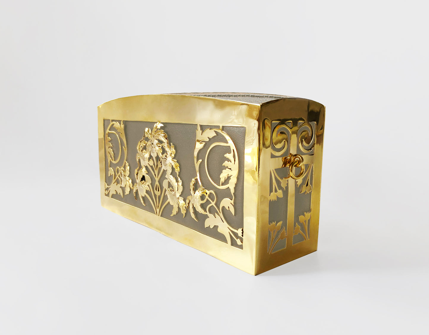 Sadaf Cleo Clutch Gold