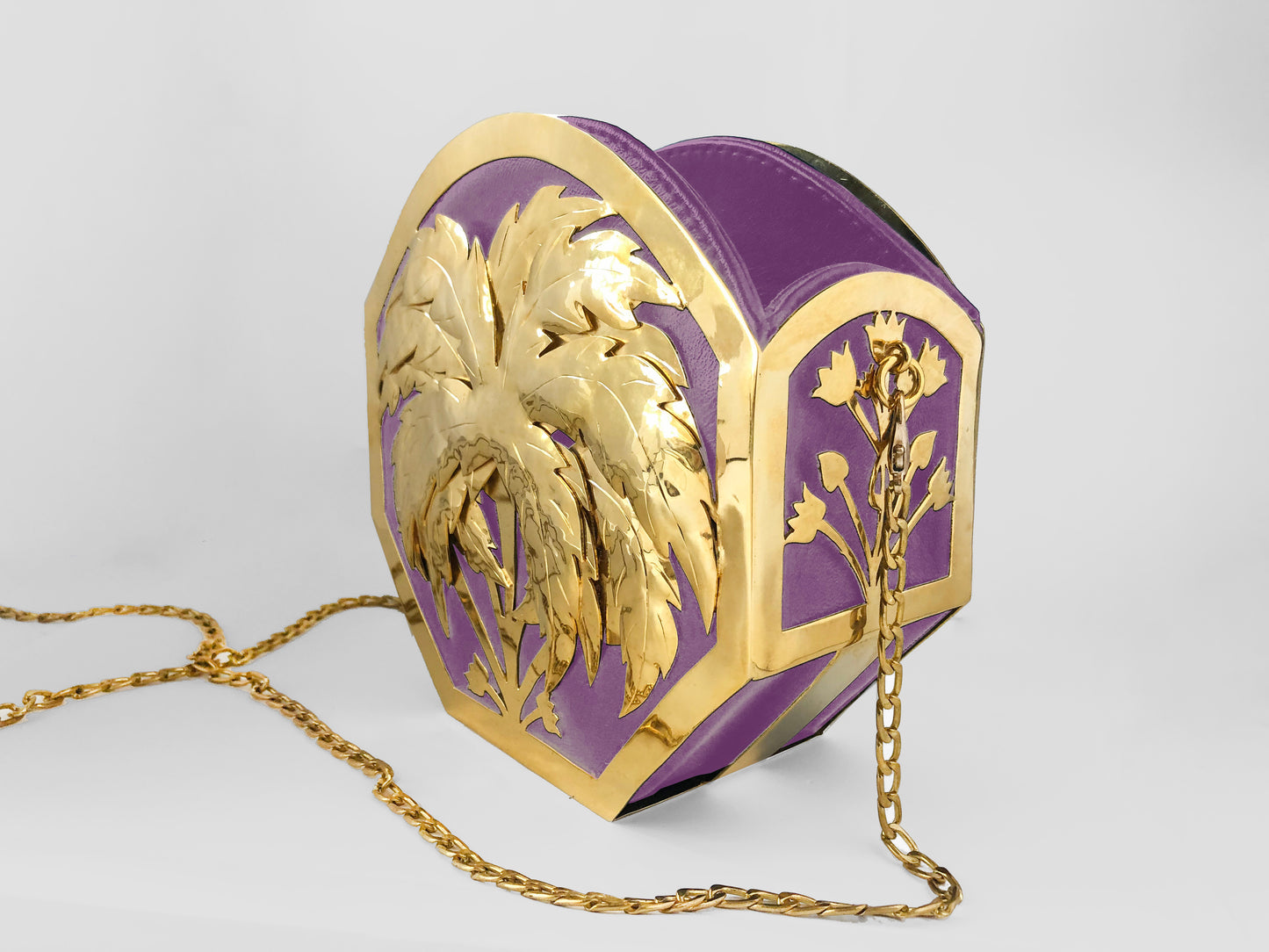 NALA bag Gold AMETHYST