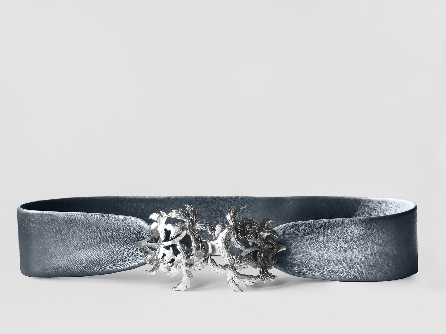 Liz Taylor Tropico Belt Silver