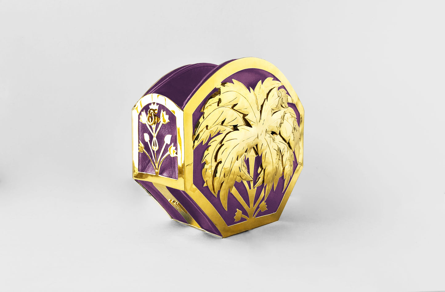 NALA bag Gold AMETHYST