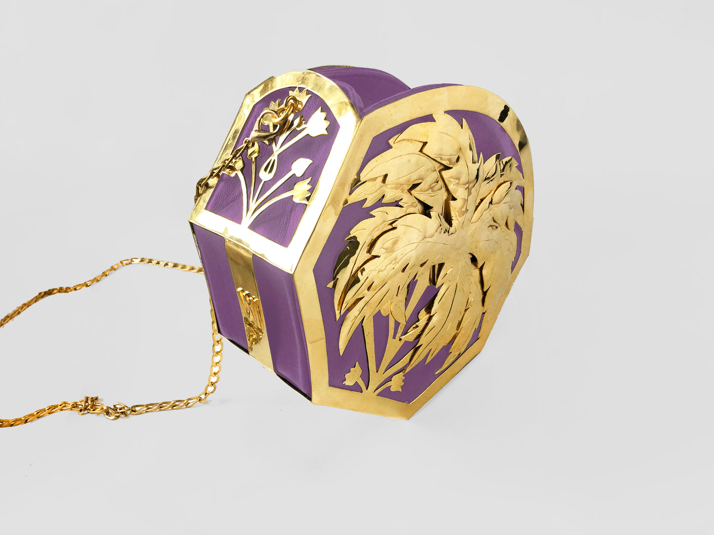 NALA bag Gold AMETHYST