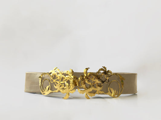 SADAF JASMINE Belt Gold