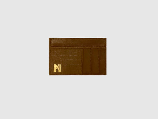 ETERNA Cardholder Gold - Havane