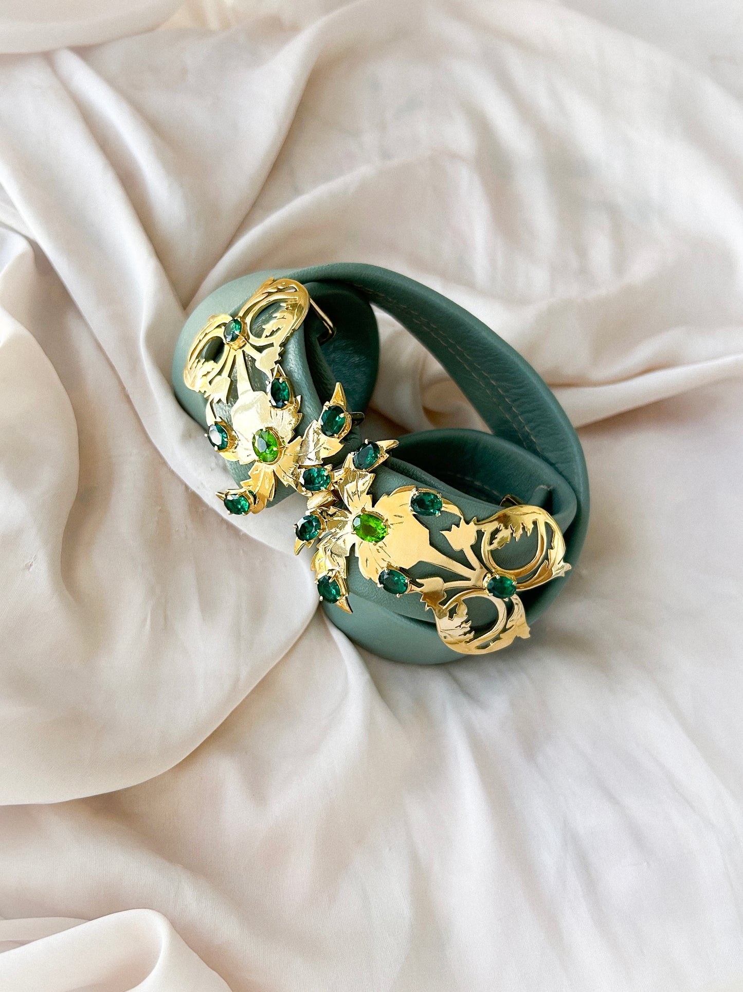 Magnifica Palma Belt Nile Gold