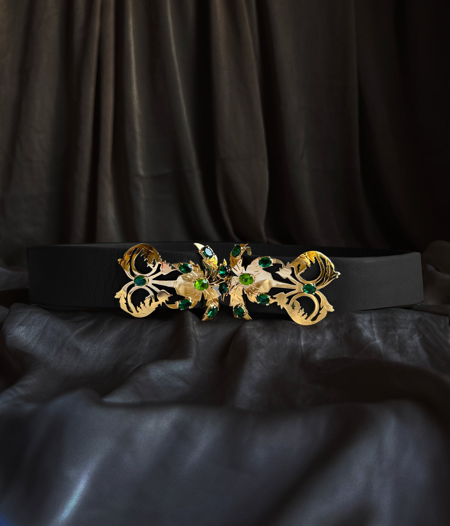 Magnifica Palma Belt Kohl Gold