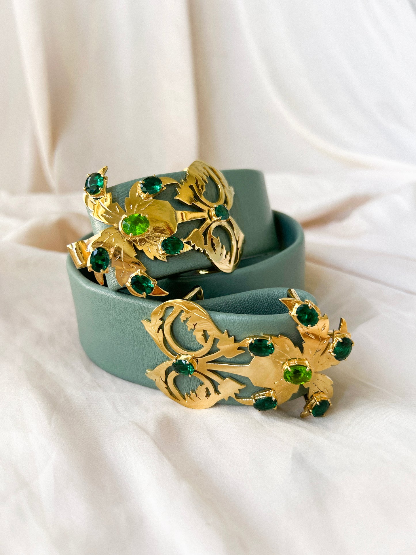 Magnifica Palma Belt Nile Gold