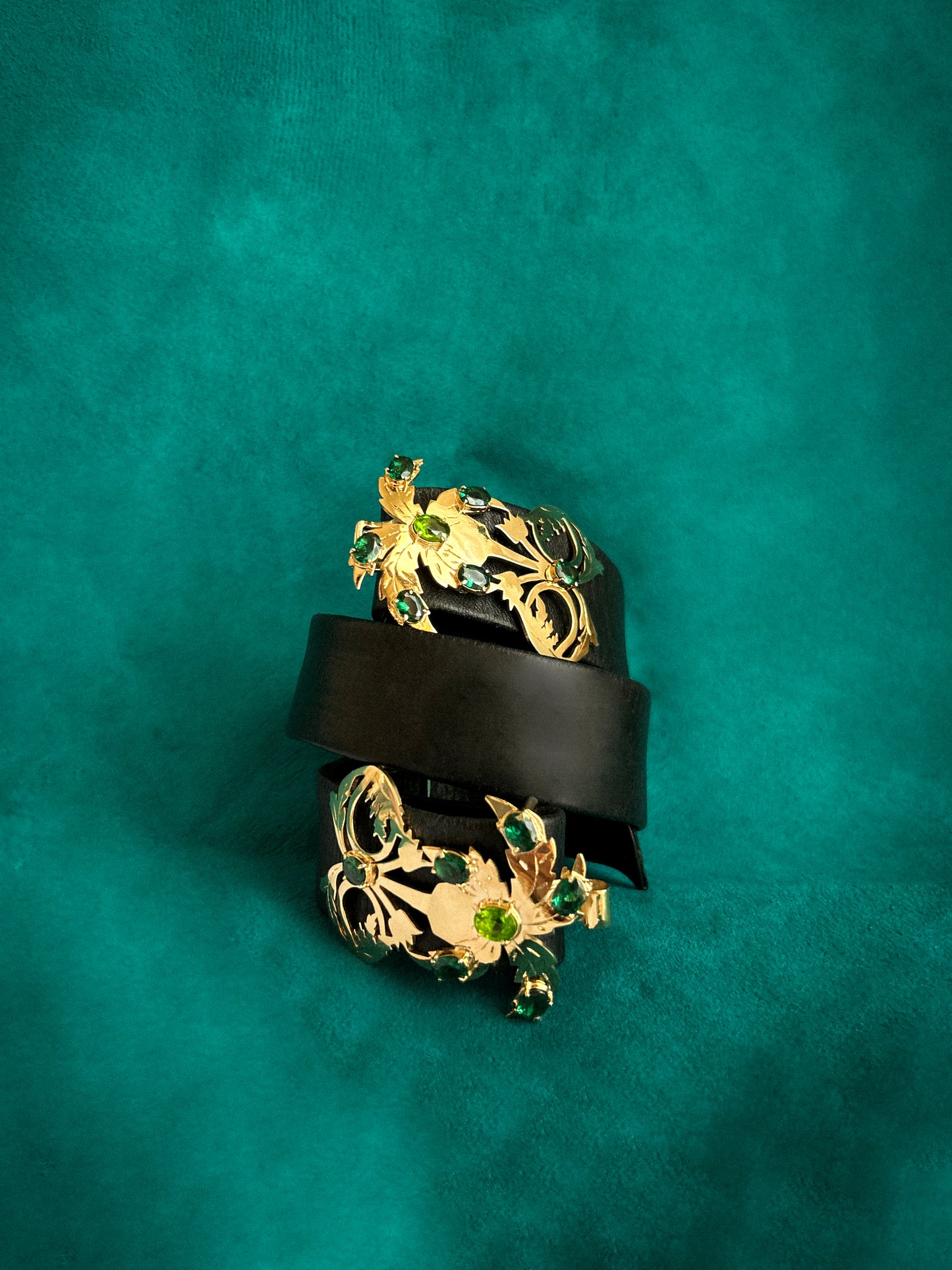 Magnifica Palma Belt Kohl Gold