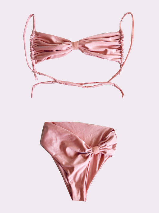 COQUETTE set in Rose Garden Tulle