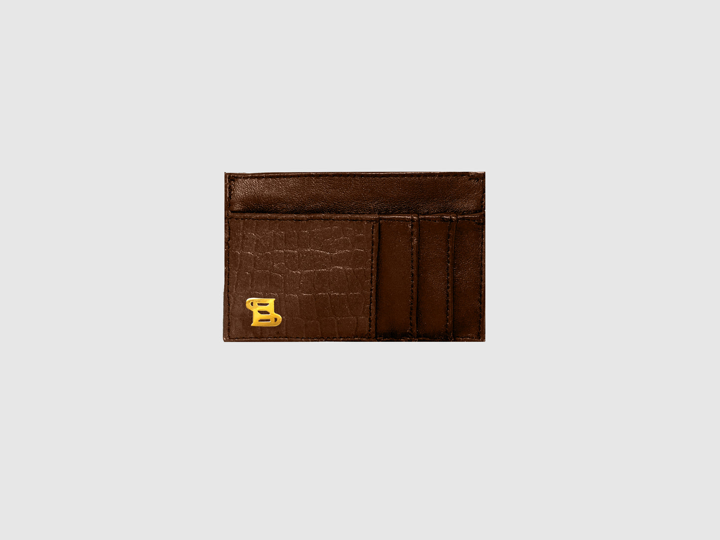 ETERNA PALMA Cardholder Gold - Havanna