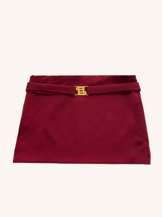 NOSTALGIE SKIRT in cherry