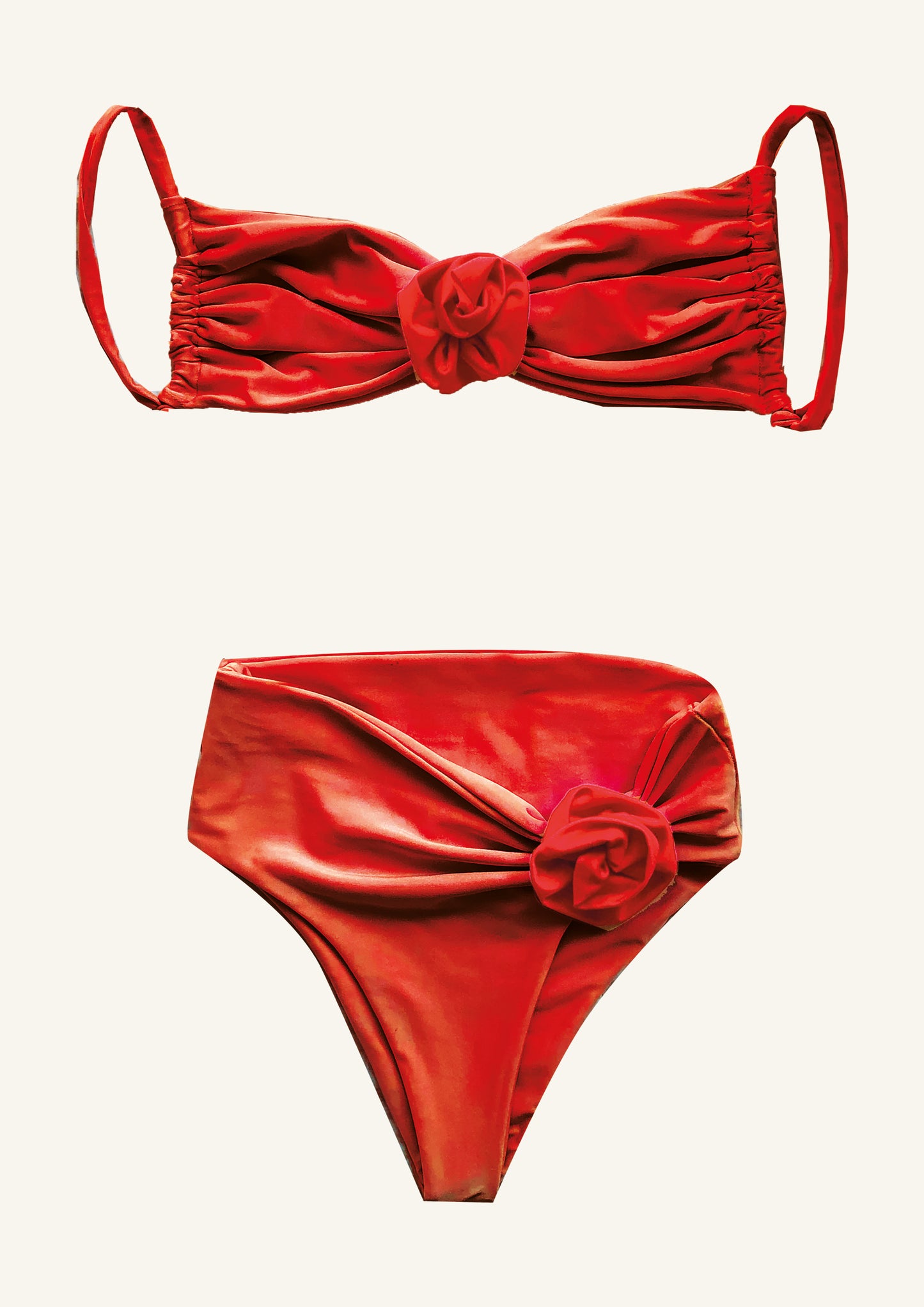 HOPELESS  ROMANTIC Set Strawberry Red