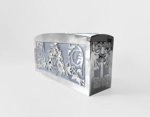 Liz Taylor Cleo Clutch Silver