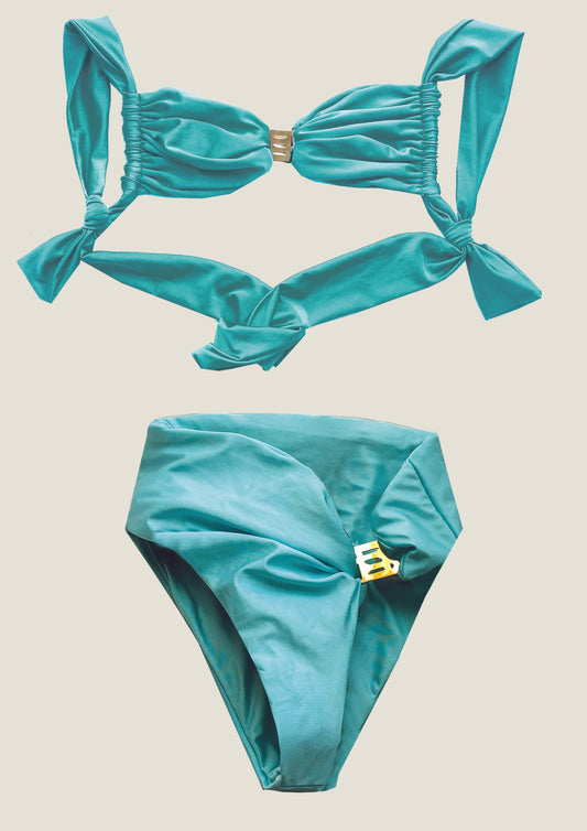 Cote D'Azur Set Aquamarine