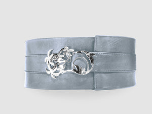 LILY BELT SILVER LIZ TAYLOR