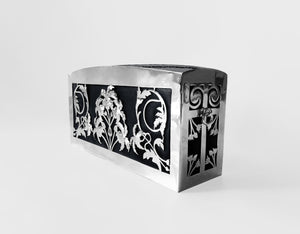 Cleo Clutch Silver