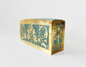 Nile Cleo Clutch Gold