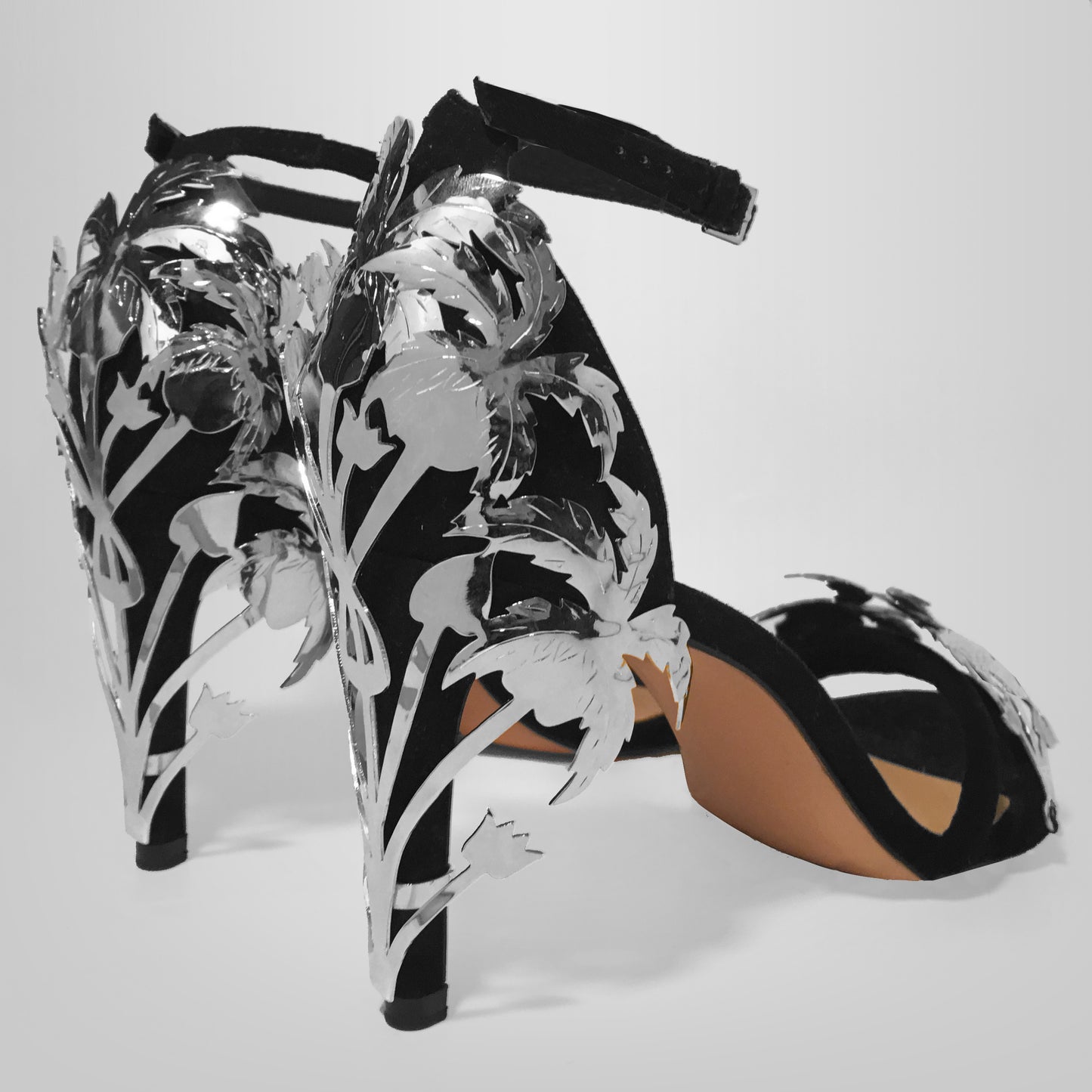 Palma Heels - Silver