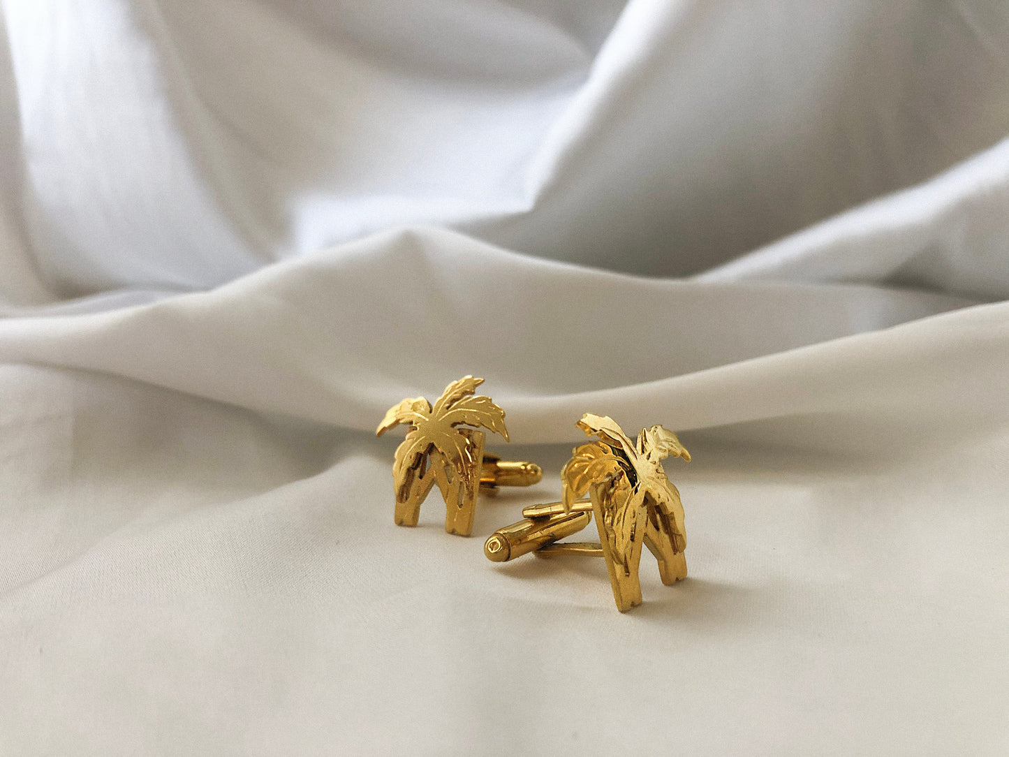 PALMA ETERNA CUFFLINKS - GOLD