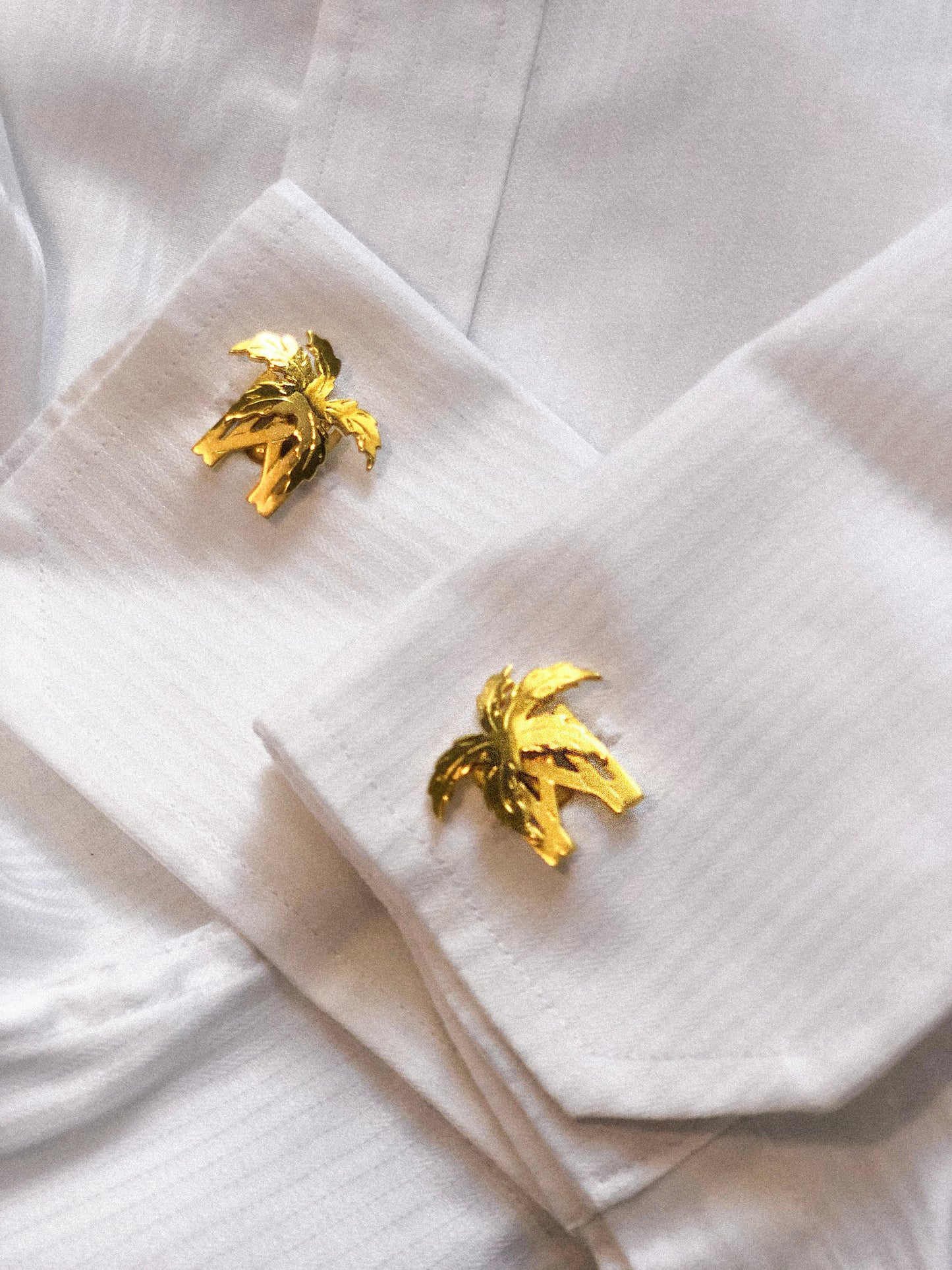 PALMA ETERNA CUFFLINKS - GOLD