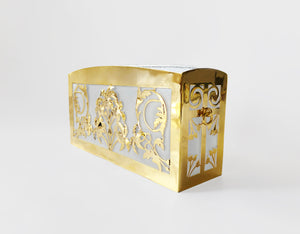 Angelica Cleo Clutch Gold