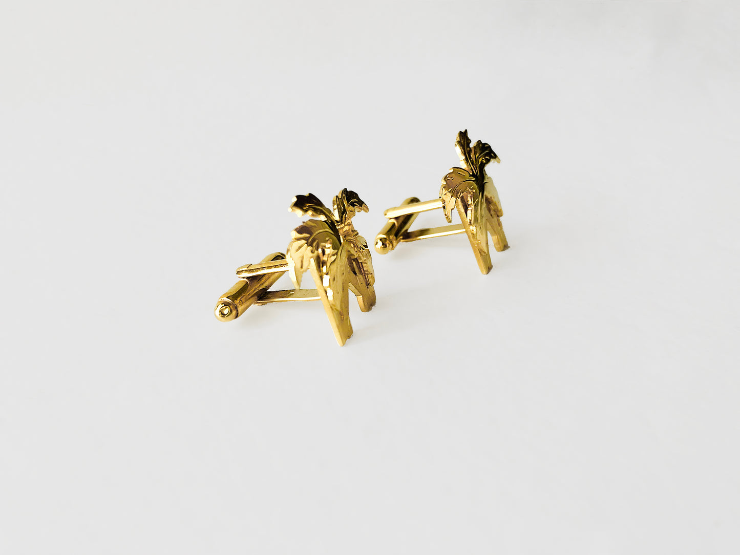 PALMA ETERNA CUFFLINKS - GOLD