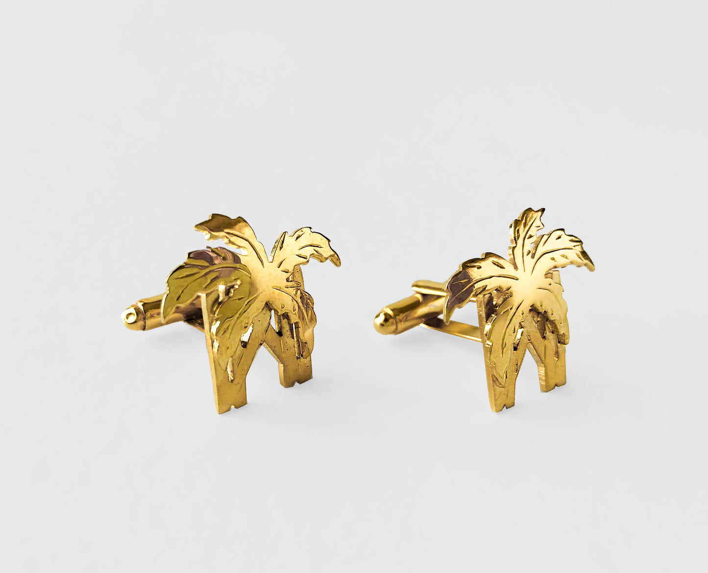 PALMA ETERNA CUFFLINKS - GOLD